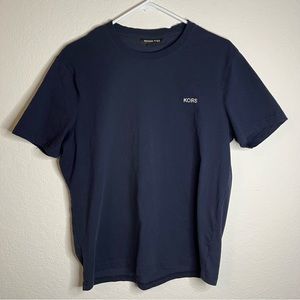 Michael Kors tshirt. Large, dark blue.